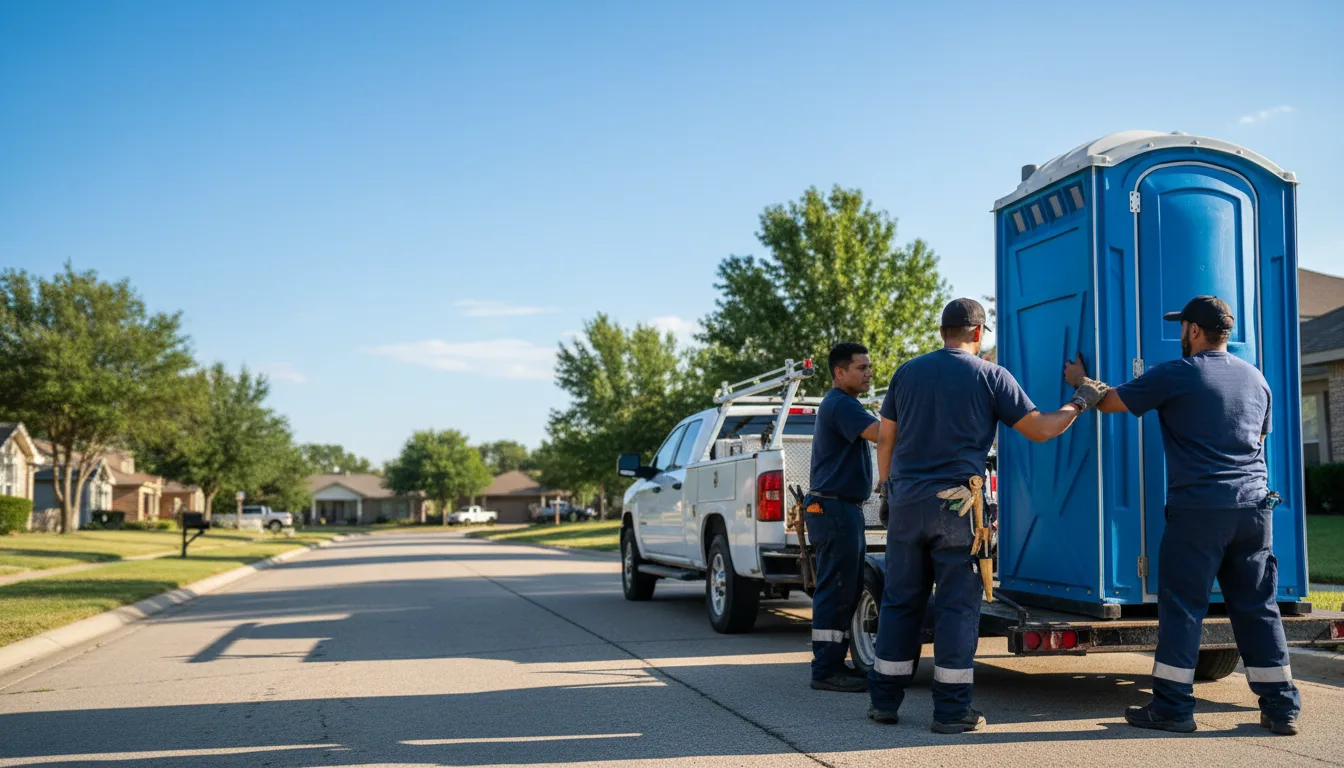 Portable Toilet Rental in New Boston, MI near me